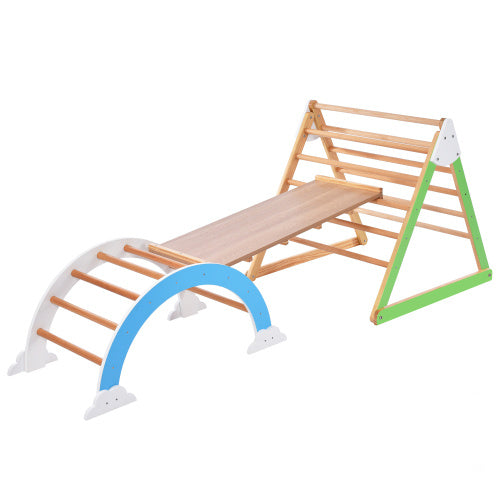 Wooden Climbing Triangle Toy